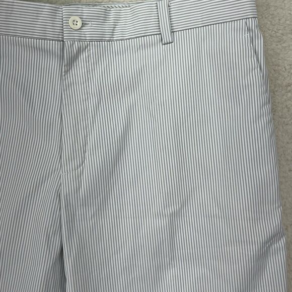 Nike Tour Stripe Dri-FIT Flat Front Golf Pants 433251-100 Men’s 35x32 White - Picture 2 of 6